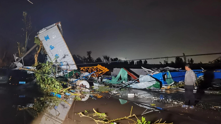 山東菏澤強(qiáng)對(duì)流龍捲風(fēng)致5人死亡88人受傷